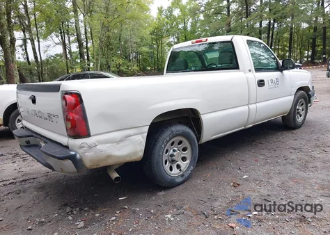 2005 Chevrolet Silverado 1500 Work Truck from USA, damaged, VIN 1GCEC14X95Z189471